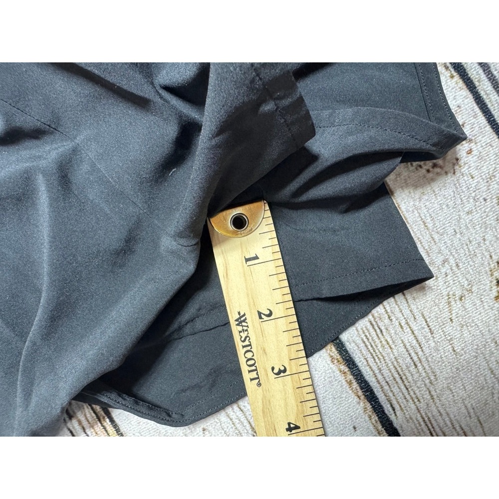 Gilly Hicks‎ black flowy lined cross front shorts XXS - Picture 6 of 6